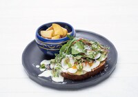 「ガウェインのポテトサラダとオープンサンドプレート」