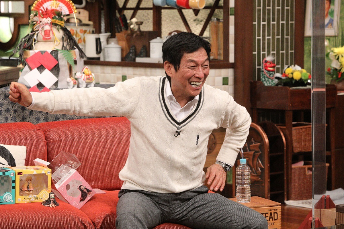 「新春大売り出し！さんまのまんま」の様子。