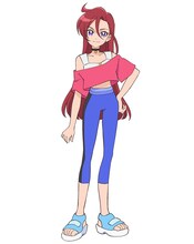 滝沢あすか（CV：瀬戸麻沙美）。運動神経抜群で、正義感の強い中学3年生。一見クールで近寄りがたいけれど、面倒見がいいお姉さんタイプ。かわいい動物のゲームや料理が得意であるなど、意外な一面も。キュアフラミンゴに変身する。