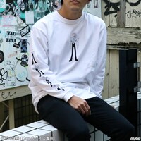 「ボボボーボ・ボーボボ ただのロンT」着用イメージ