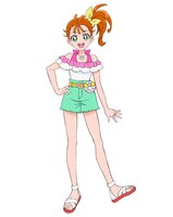 夏海まなつ（CV：ファイルーズあい）。常夏の太陽のように明るく、いろいろなことにやる気いっぱいの中学1年生。どんなときも「いま一番大事なことをやろう！」と、考えるよりも先に身体が動いてしまうタイプ。口癖は「トロピカってる～！」。母にもらったリップを大事にしている。ふるさとの南乃島からあおぞら市へ引っ越してきた日に、海で人魚のローラと出会う。キュアサマーに変身する。