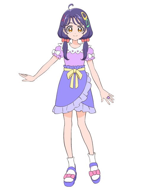 涼村さんご。かわいいものが大好きで、おしゃれな中学1年生。まなつのクラスメイト。周りにやさしく気遣いができ、誰とでもすぐに仲良くなれるタイプ。家は街にあるコスメショップで、メイクやコスメのことをよく知っている。キュアコーラルに変身する。