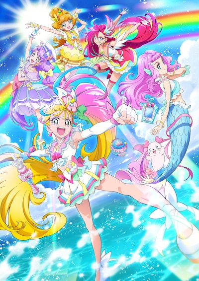 「トロピカル～ジュ！プリキュア」ビジュアル