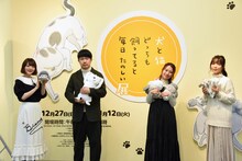 左から花澤香菜、杉田智和、金澤まい、松本ひで吉。