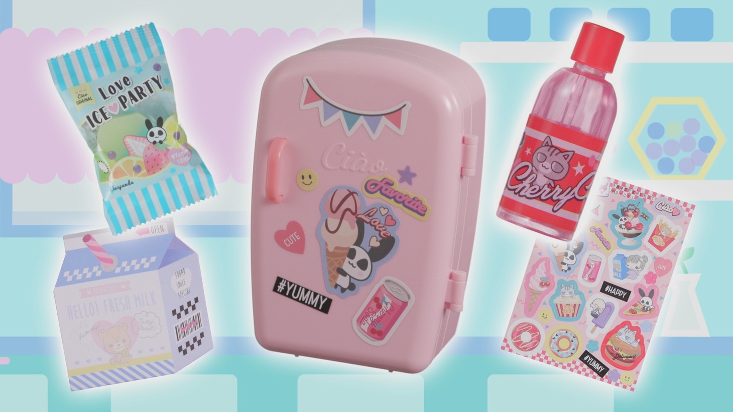 「ひみつのカギつき冷蔵庫型貯金箱」