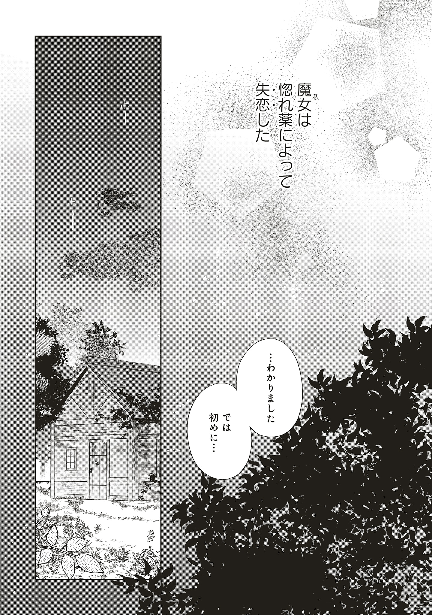 に惚れ薬を依頼された魔女です。」第1話より。