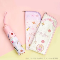 折り畳み傘と傘ポーチ。