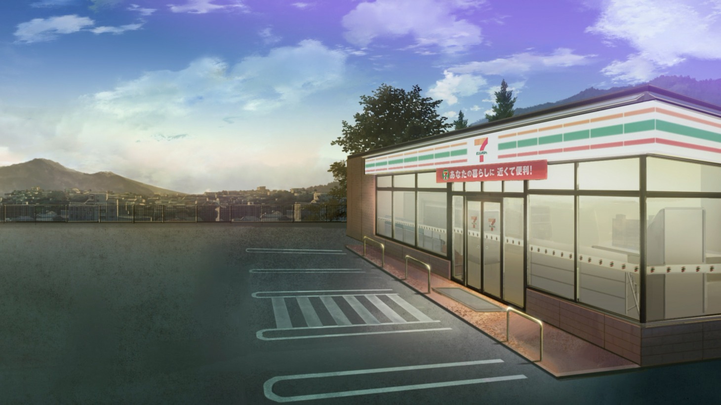 セブン-イレブンのオリジナルアニメCM「『ときめきは、すぐそばに。』編」より。