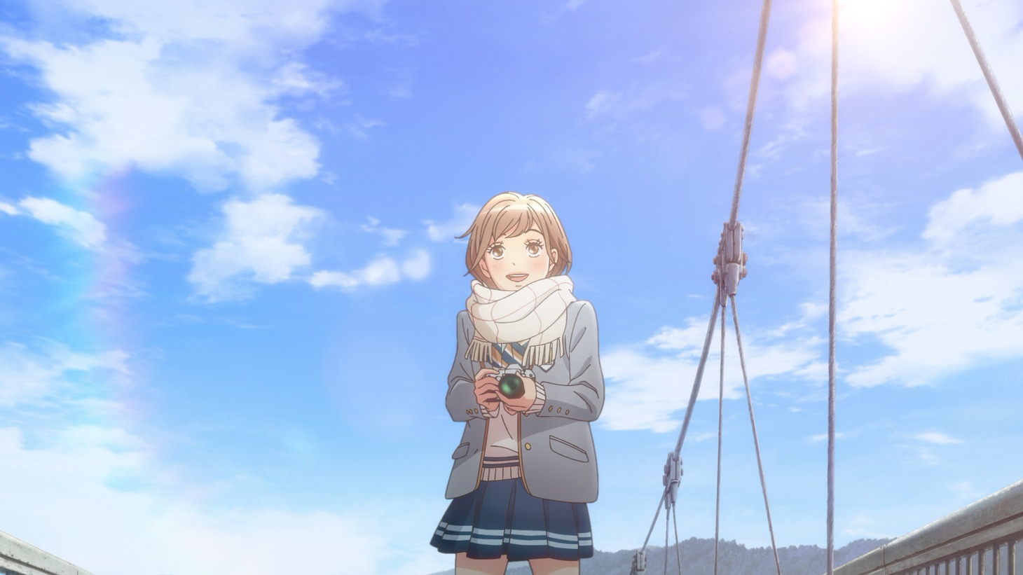 セブン-イレブンのオリジナルアニメCM「『ときめきは、すぐそばに。』編」より。