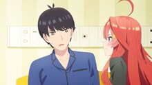 TVアニメ「五等分の花嫁∬」第1話より。