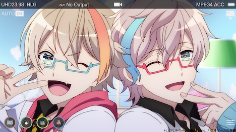 アニメ「アイ★チュウ」第1話より。