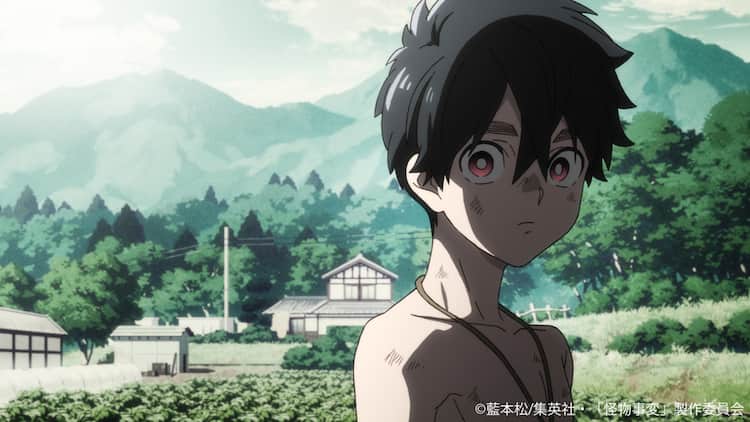 怪物事変 オカルト専門の探偵 隠神が不思議な少年と出会う 第1話場面カット コミックナタリー
