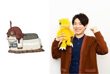 コモンドモンと横山だいすけ。