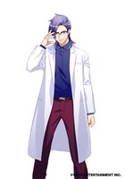 「漂流兄弟」で浅沼晋太郎が演じるマダラメ博士。