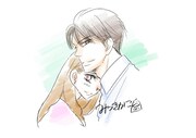 みつきかこによる描き下ろしイラスト。