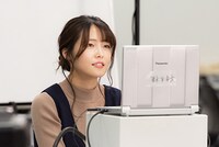 「キャストトーク付き第25話・第26話オンライン先行上映会」より、千本木彩花。