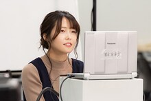 「キャストトーク付き第25話・第26話オンライン先行上映会」より、千本木彩花。