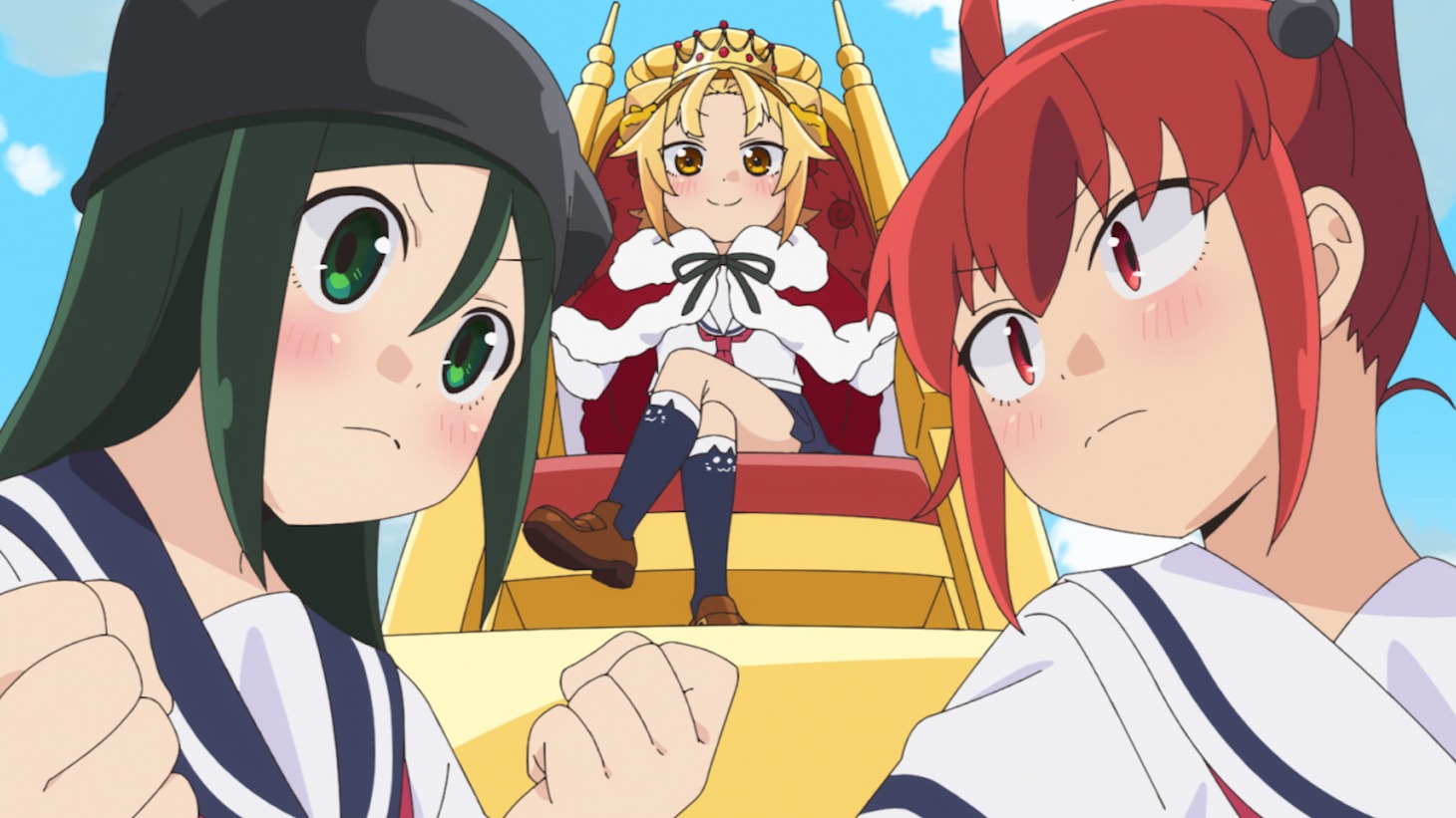 アニメ「八十亀ちゃんかんさつにっき 3さつめ」第1話より。
