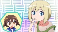 TVアニメ「ワールドウィッチーズ発進しますっ！」第1話の場面カット。