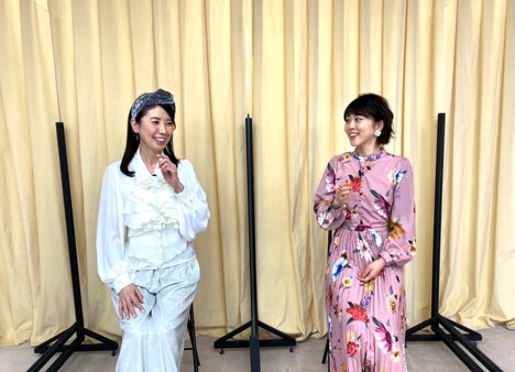 左から三石琴乃、福圓美里。