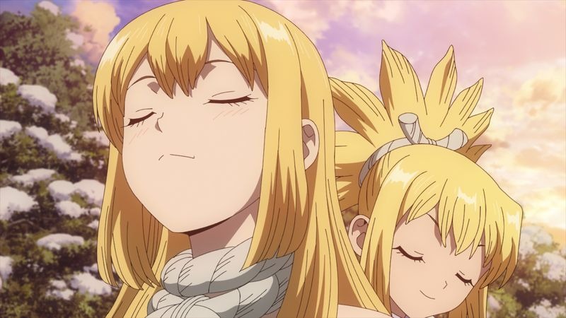 TVアニメ「Dr.STONE」第2期の第1話「STONE WARS BEGINNING」より。