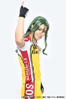 田淵累生扮する巻島裕介。