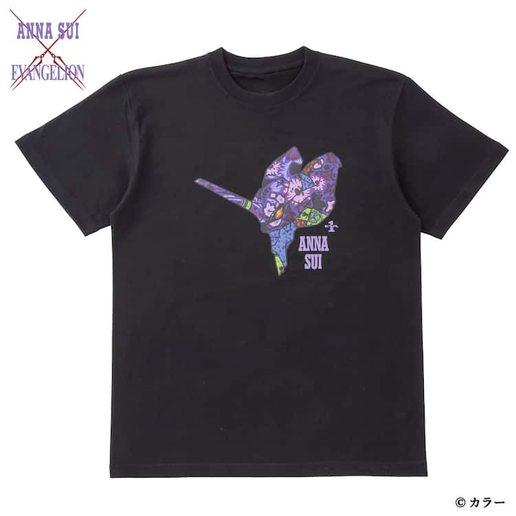 エヴァとanna Suiが初のコラボ 初号機を花柄で表現したtシャツなど コミックナタリー
