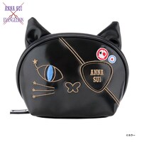 「エヴァンゲリオン×ANNA SUI ネコポーチ（ブラック）」