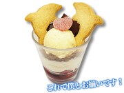 「イレイナ＆サヤのお揃いのペンダントパフェ」