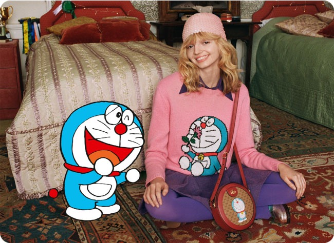 「DORAEMON X GUCCI」より。