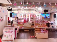 「メルティックスター in プリパラ」カフェの様子。