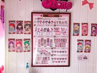 「メルティックスター in プリパラ」カフェの様子。