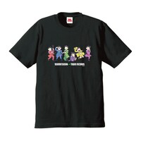 「おそ松さん × TOWER RECORDS Tシャツ ブラック」