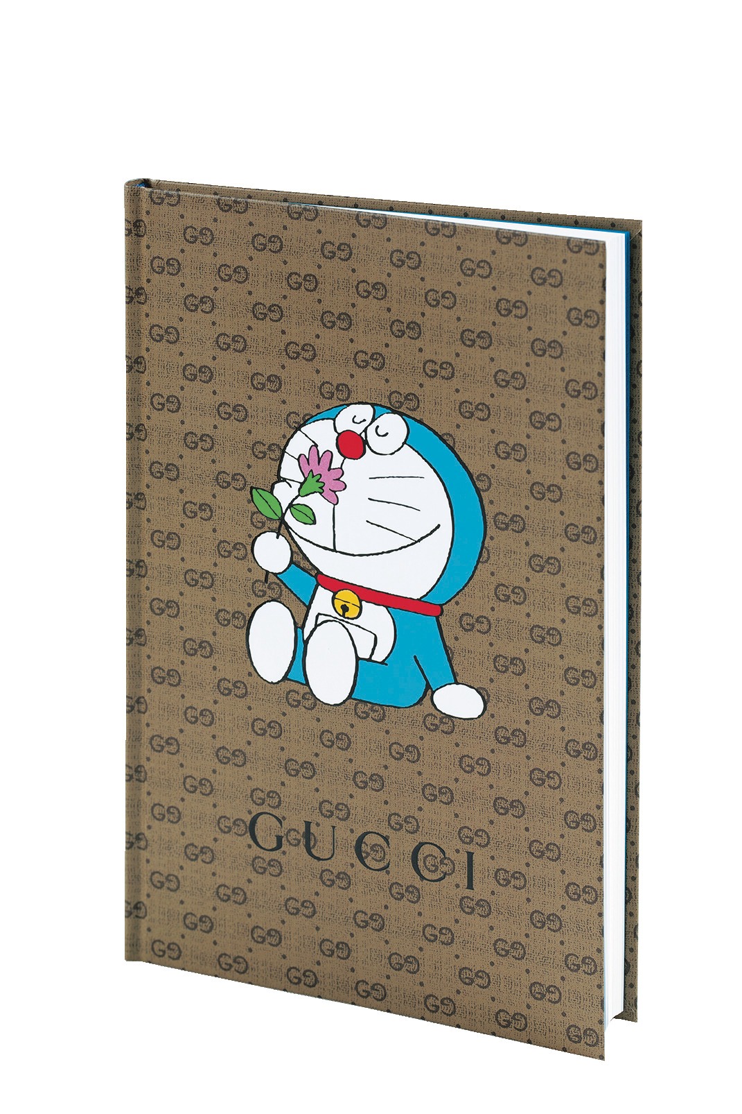 CanCam3月号に付属する「ドラえもん×GUCCI」のコラボノート。