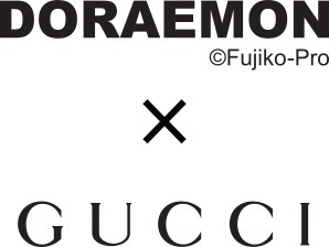 「DORAEMON X GUCCI」ロゴ