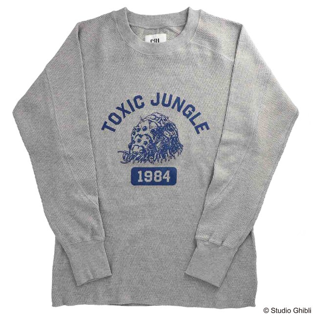 「風の谷のナウシカ サーマルロングスリーブTシャツ 蟲の王」