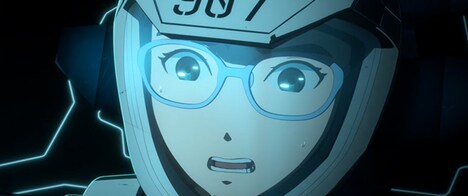 半間乙希（CV：岡咲美保）。衛人操縦士。浜形、端根たちと訓練に励む。