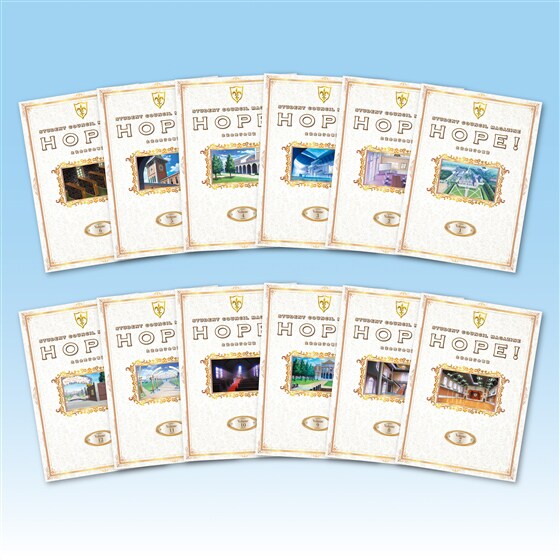 「『コードギアス 反逆のルルーシュ』生徒会報HOPE!~生徒会発行学園誌~」