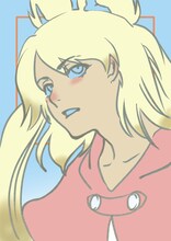 デジタル作画移行期にテストで描かれたカラーイラスト。(c)久保帯人/集英社