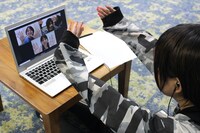 過去のオンラインリアル脱出ゲームの様子。