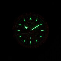 「wena 3 -NERV EDITION- （ウェナスリー ネルフエディション）」文字盤