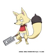 コンチ(CV:観世智顕)。400年前から麻倉家に仕えている狐の精霊。コンビで四六時中下品な言動をするため、今の主人であるたまおをいつも赤面させている。