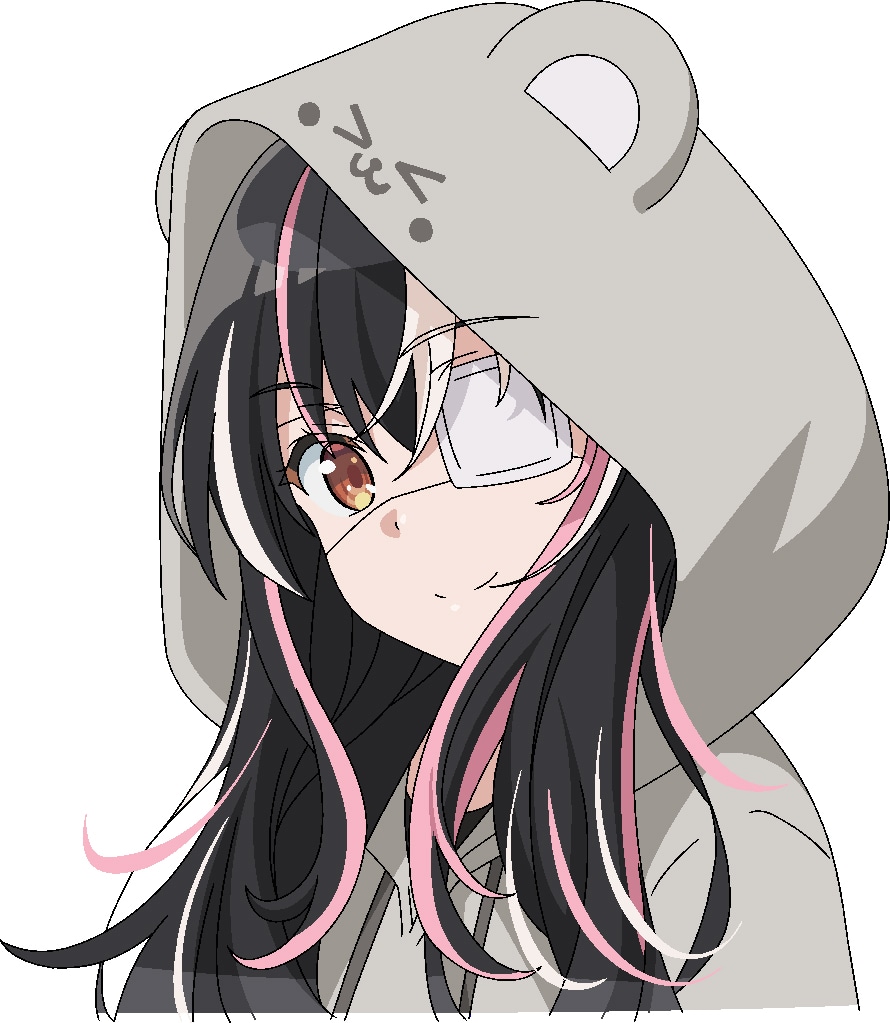 斎川唯（CV：高尾奏音） (c)二語十・うみぼうず/KADOKAWA/たんもし製作委員会