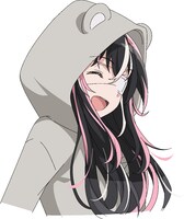 斎川唯（CV：高尾奏音） (c)二語十・うみぼうず/KADOKAWA/たんもし製作委員会