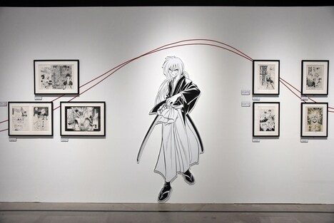 「25周年記念 るろうに剣心展」より。