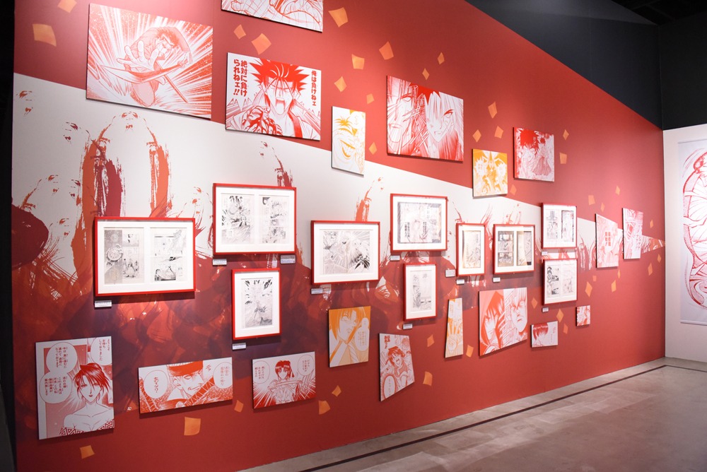「25周年記念 るろうに剣心展」より。