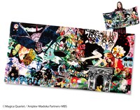 「魔法少女まどか☆マギカ 魔女と手下のポスターバスタオル」