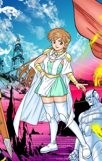 「ドラゴンクエスト ダイの大冒険 新装彩録版」11巻のカバーイラスト。(c)三条陸、稲田浩司/集英社 (c)SQUARE ENIX CO., LT