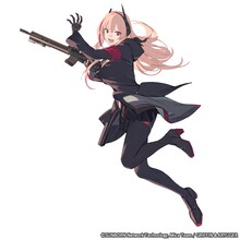 M4 SOPMOD IIのアニメ化決定記念イラスト。