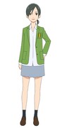 加古川香梨奈(CV:長谷川玲奈) (c)新川直司・講談社/さよなら私のクラマー製作委員会